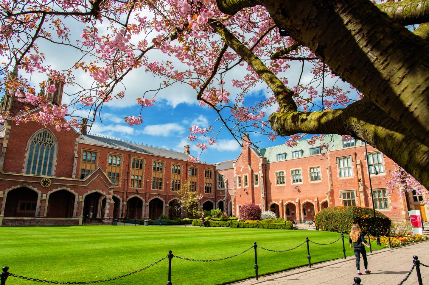 A View of Queen's University Belfast's Quad